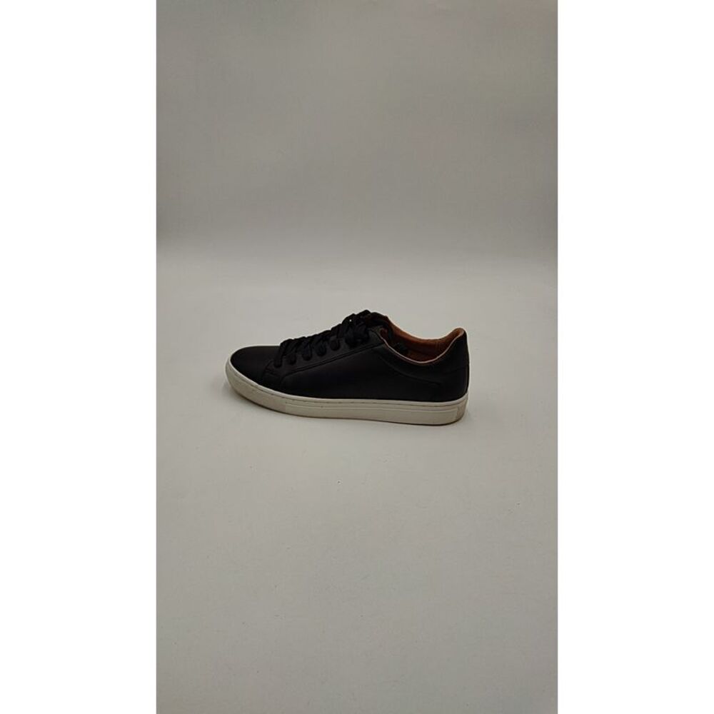 Quince Women 100% Leather Everyday Sneaker Black Shoes 7